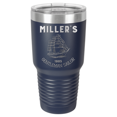 Miller's Gentleman Sailor Tumbler Bottle